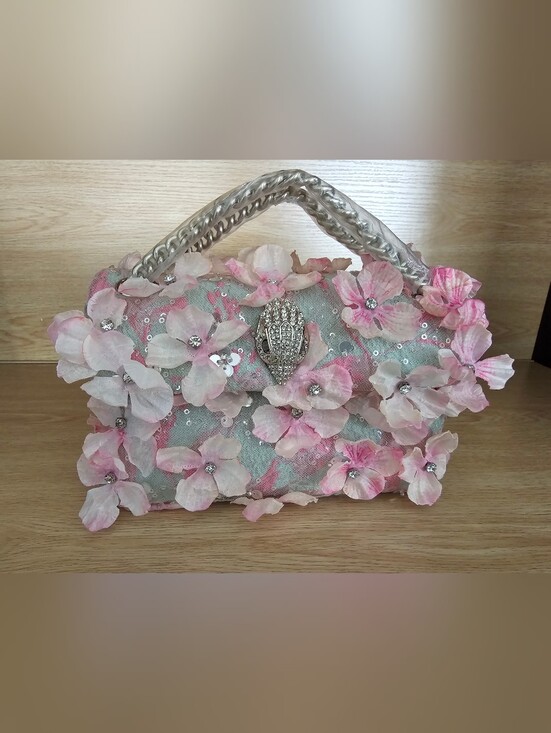 Kurt Geiger Handbags - Kurt Geiger Mini Kensington Flower Bag.